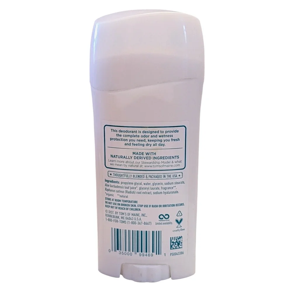Tom's of Maine Complete Protection Mandarin‎ & Ylang Aluminum-Free Deodorant